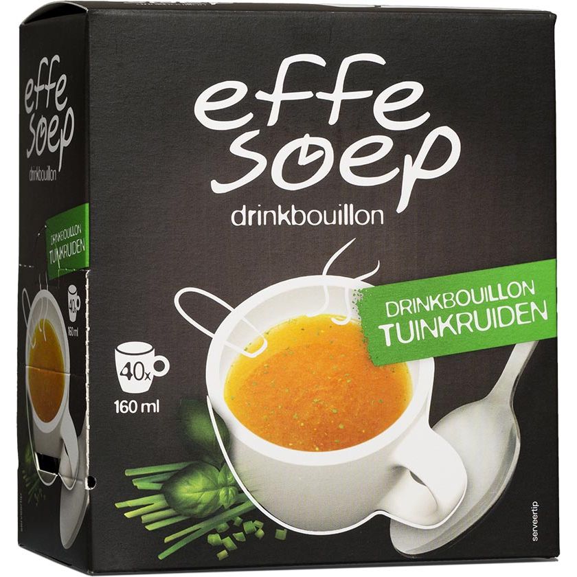 Natursuppe - Trinkbrühe, Gartenkräuter, 160 ml, Dose mit 40 Stäbchen