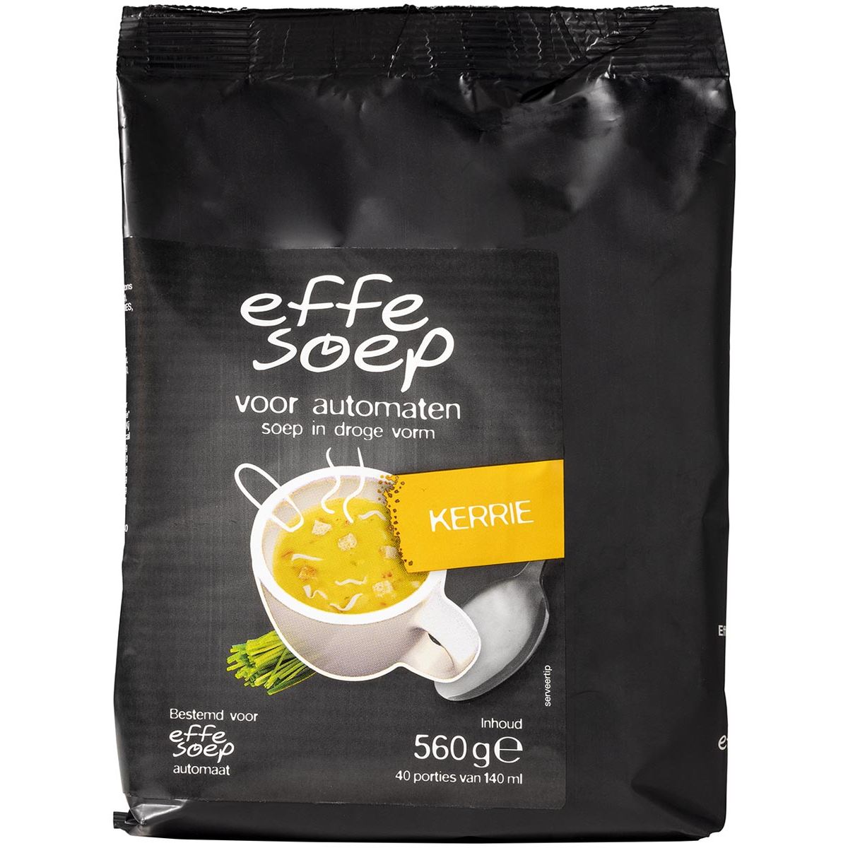 Effe soep - vending, kerrie, 140 ml, zak van 40 porties