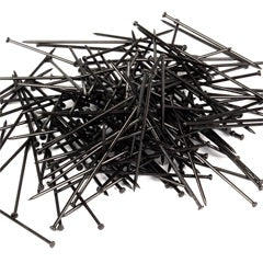 Shop window pins 500gram 30mm 105/30 black