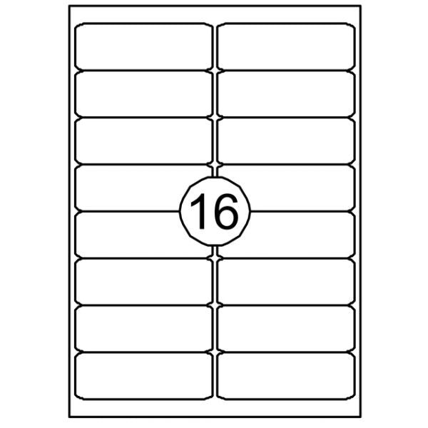 Quantore - Label 99.1x33.9mm 1600 pieces