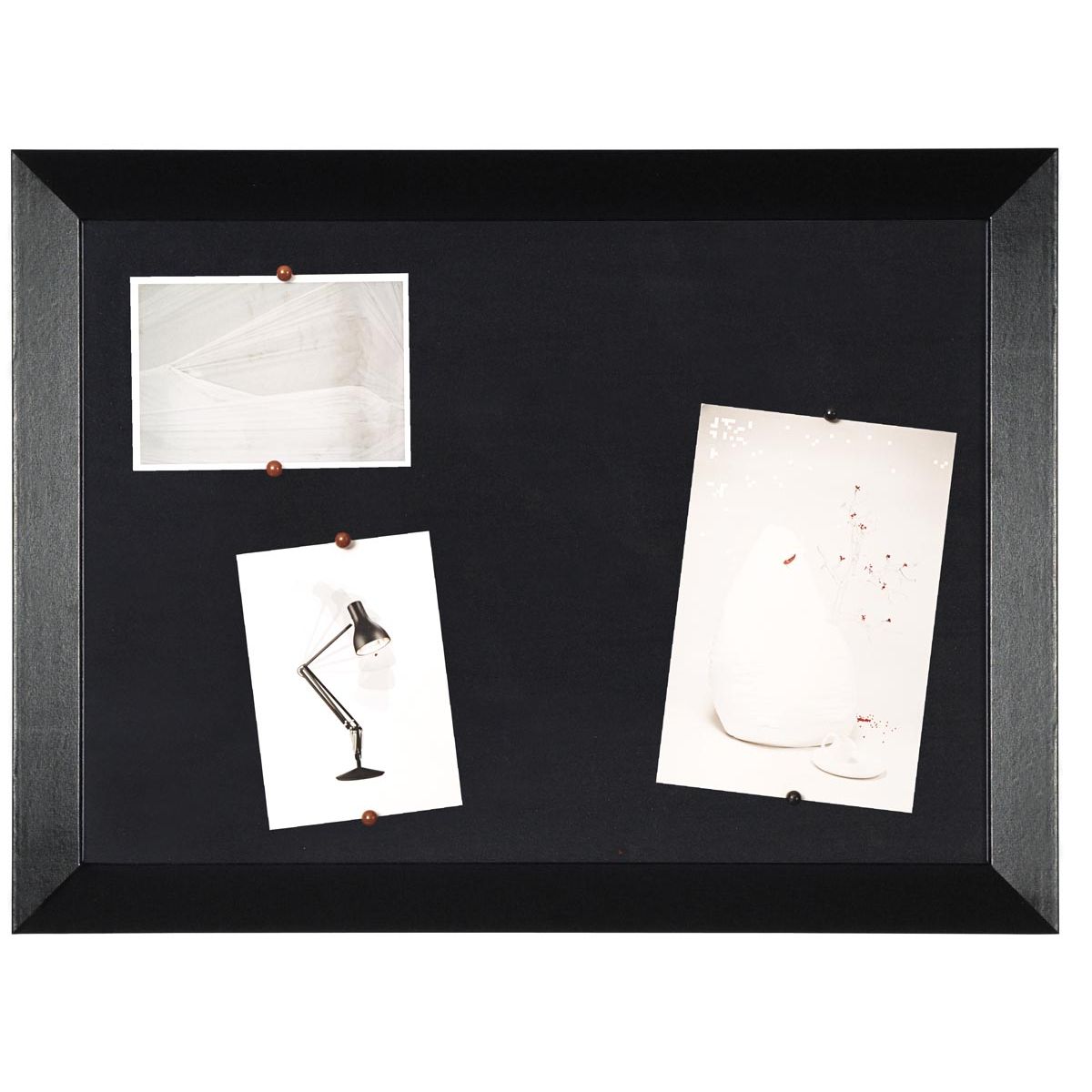 Bi-Office - Tablón de notas Bisilque Kamashi con marco negro