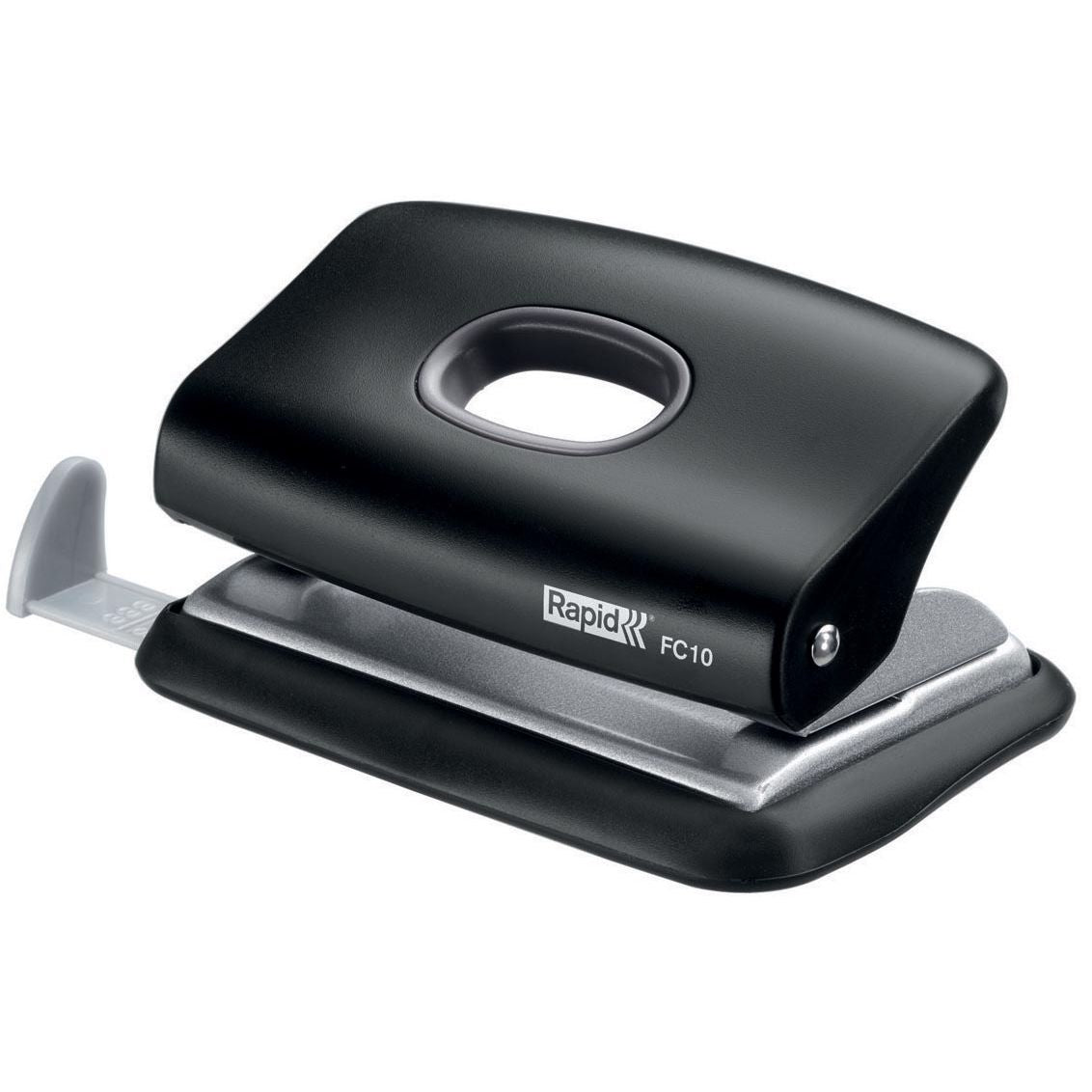 Rapid - Hole punch Fashion FC10 mini 10 sheets black
