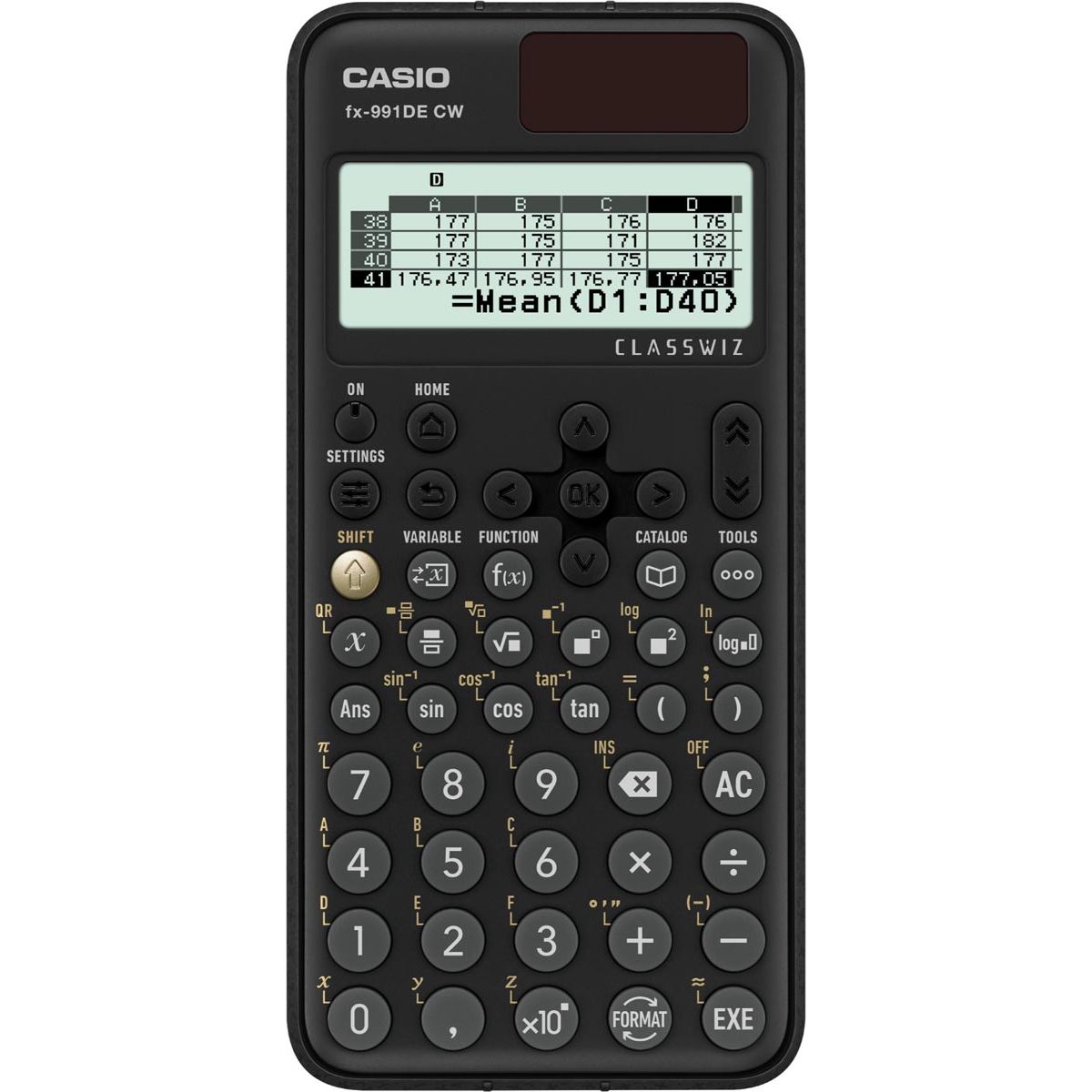 Casio - Wissenschaftlicher Taschenrechner FX-991DECW, deutsche Version