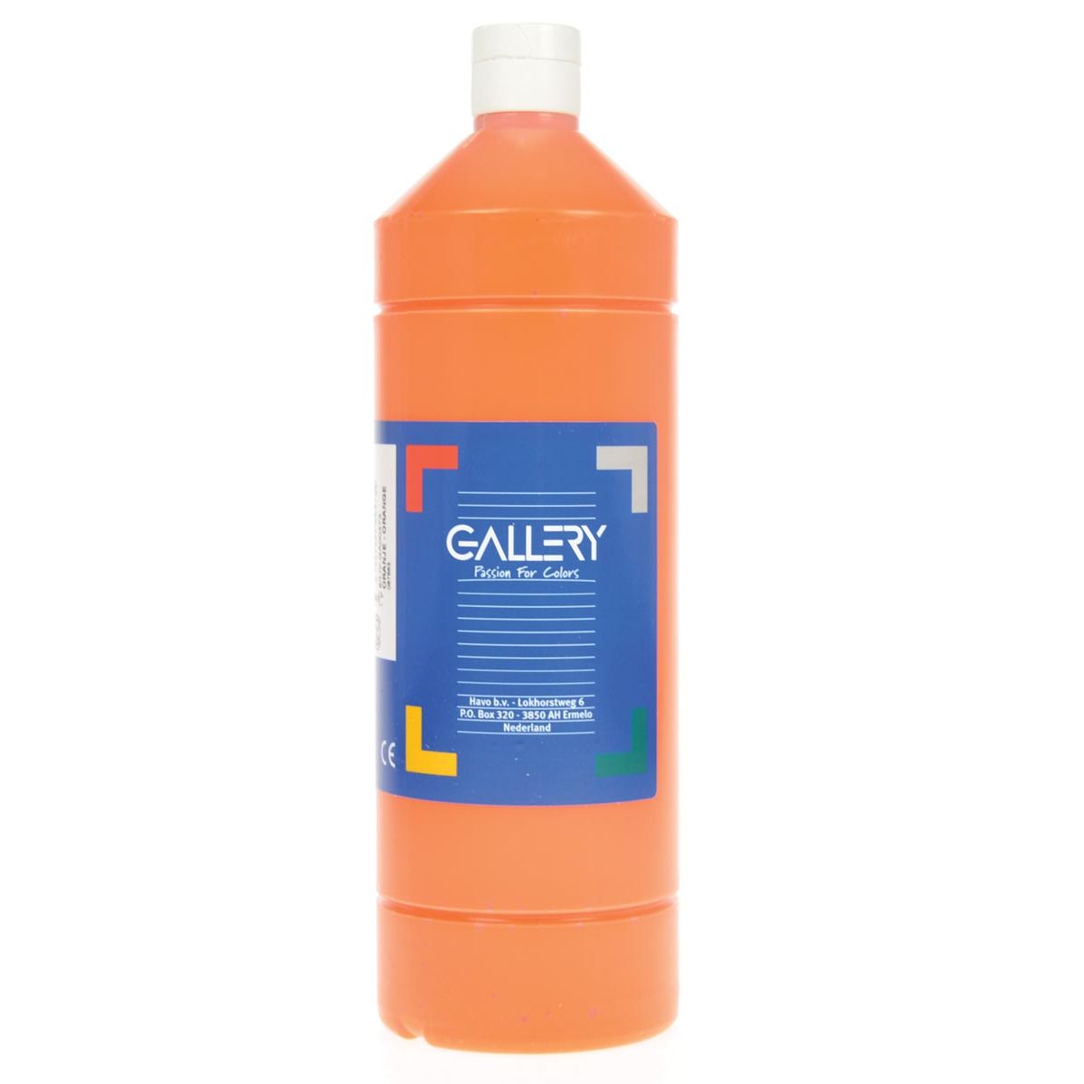 Gallery - plakkaatverf, flacon van 1 l, oranje