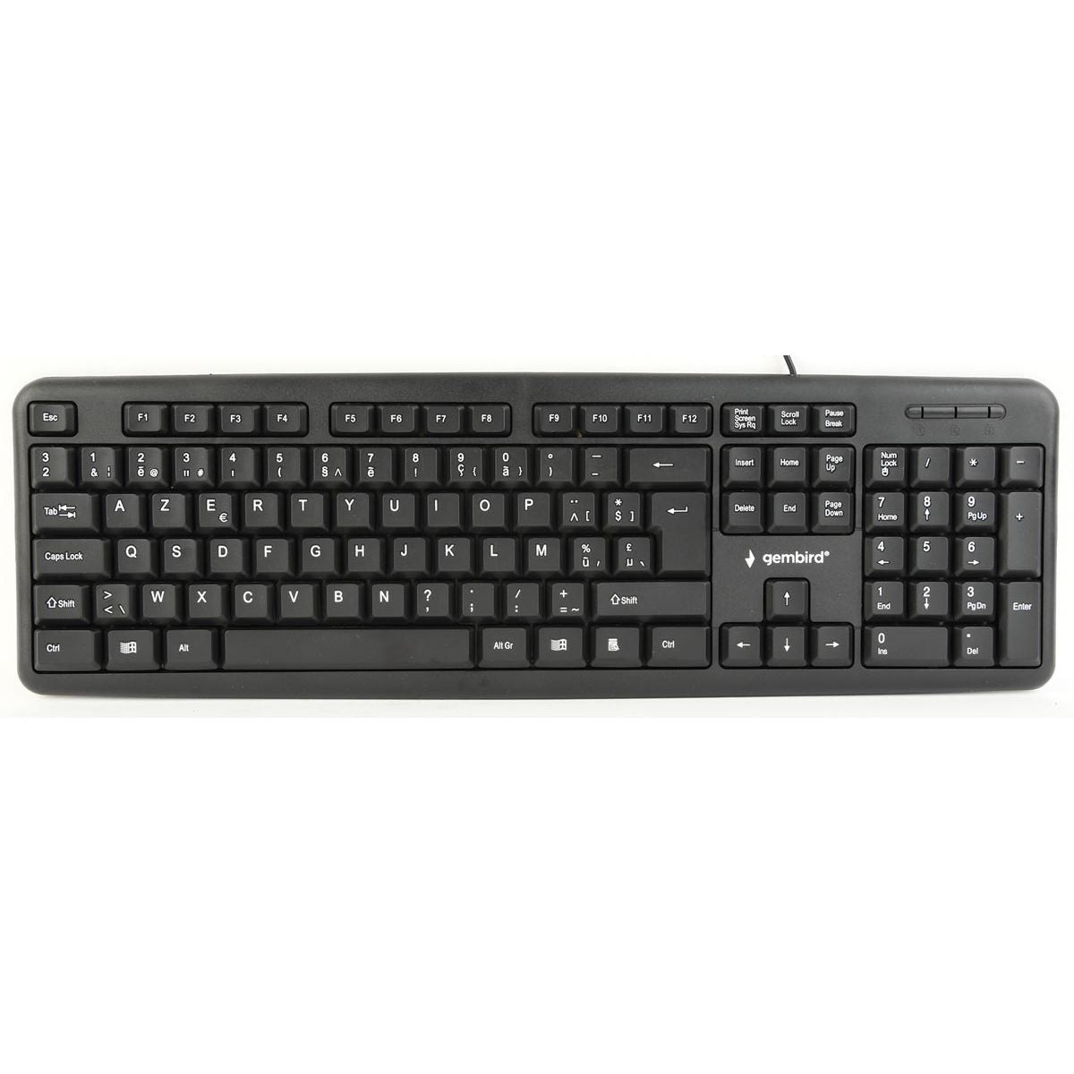 Gembird - standaard toetsenbord AZERTY
