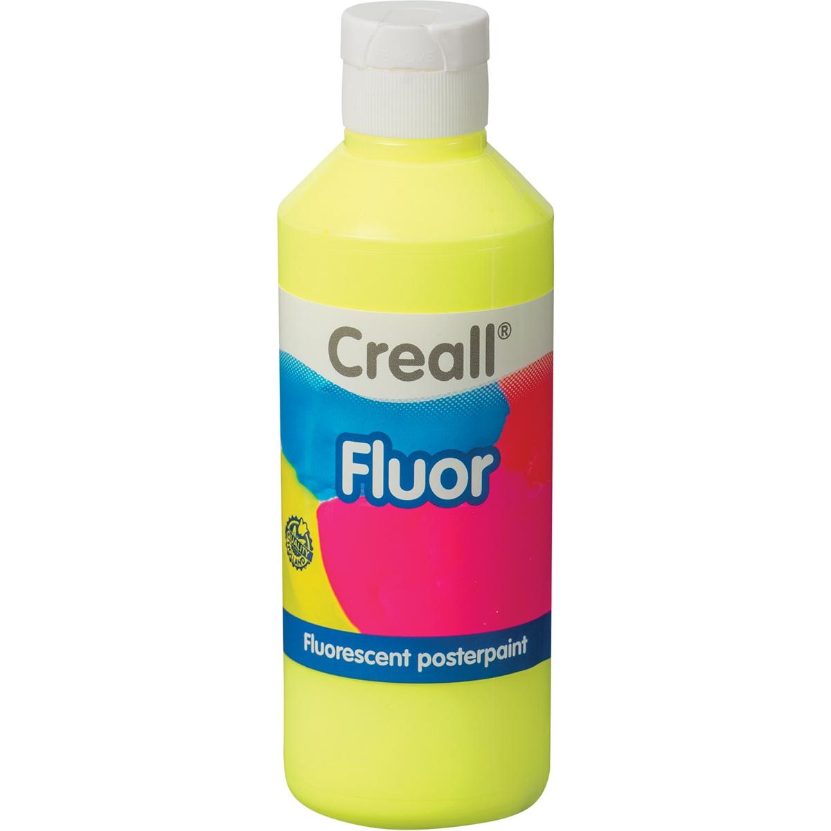 Creall - Pintura para carteles amarillo flúor 250ml