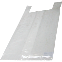 Timmers - Hemddraagtas LDPE 30x10x60cm 25mu transparant 1000 stuks