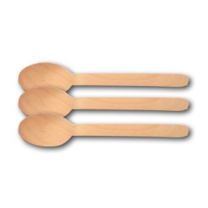 Timmers - Houten lepel 165mm 100 stuks