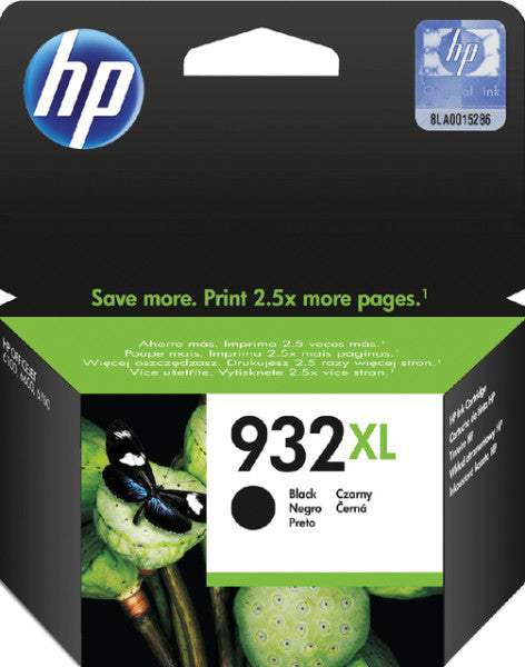 HP - Cartucho de tinta CN053AE 932XL negro
