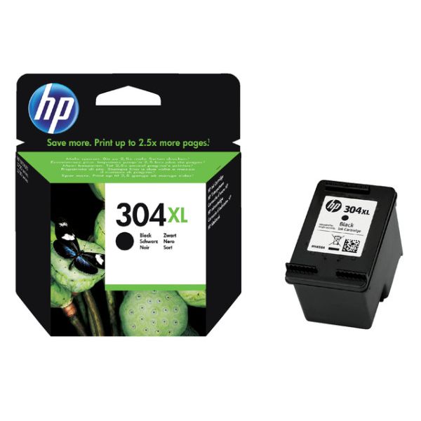 HP - Ink cartridge N9K08AE 304XL black