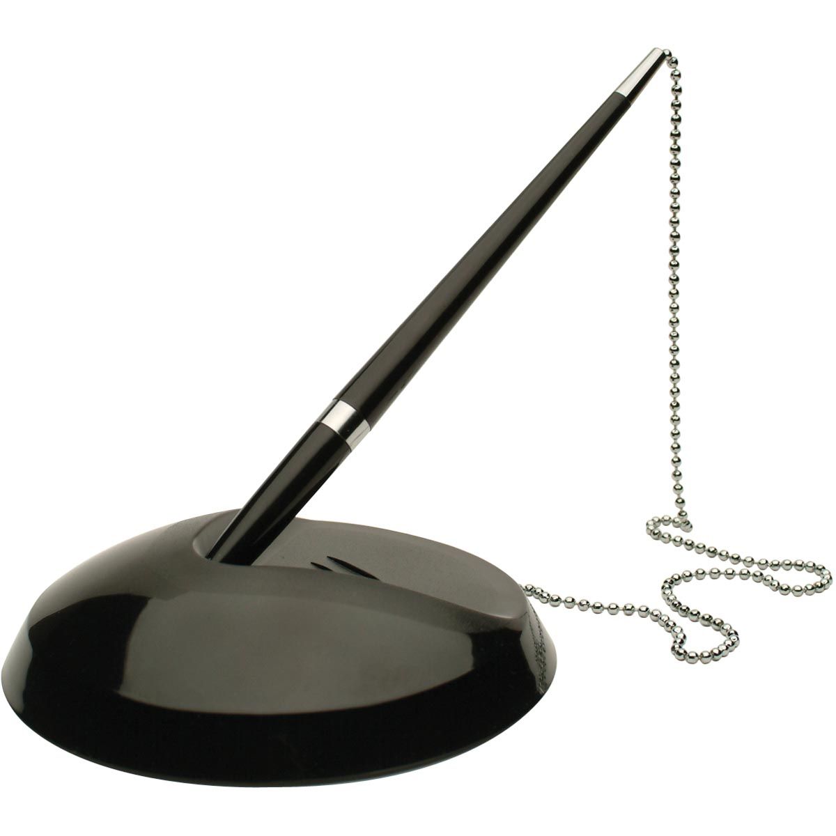 Q-CONNECT - Stiloforo Q-CONNECT, nero, con 3 ricariche nere