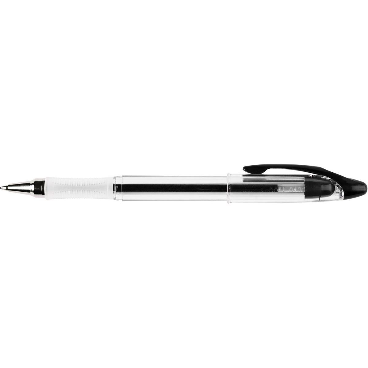 Q-CONNECT - Delta ballpoint pen, 0.4 mm, medium black