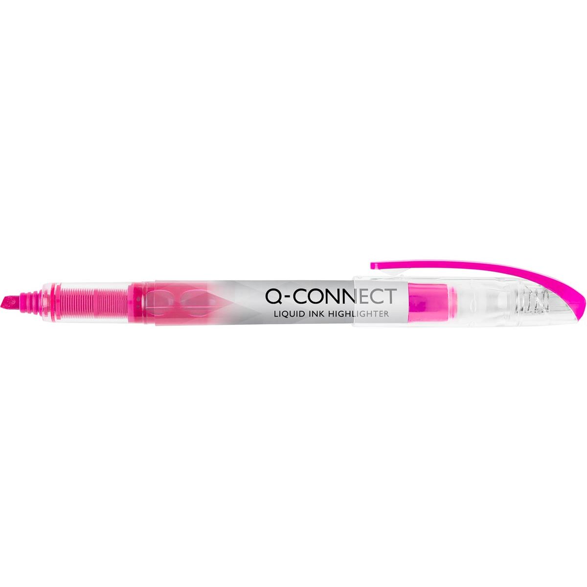 Q-CONNECT - Liquid highlighter, pink