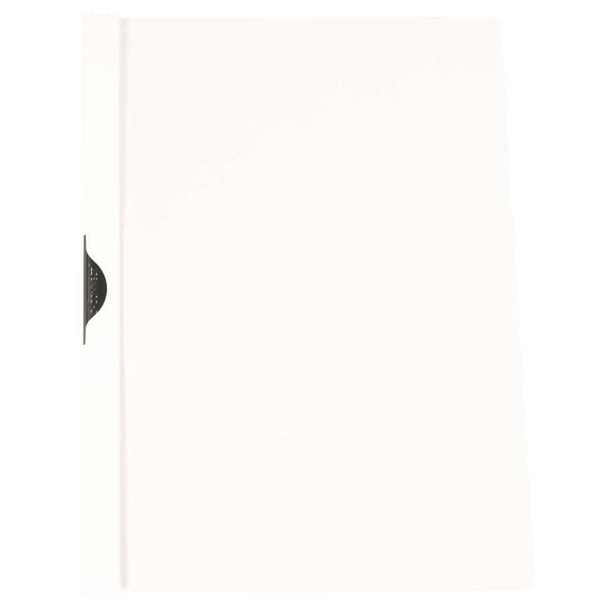 Q-CONNECT - Clip folder metal clip A4 30 sheets Transparent white