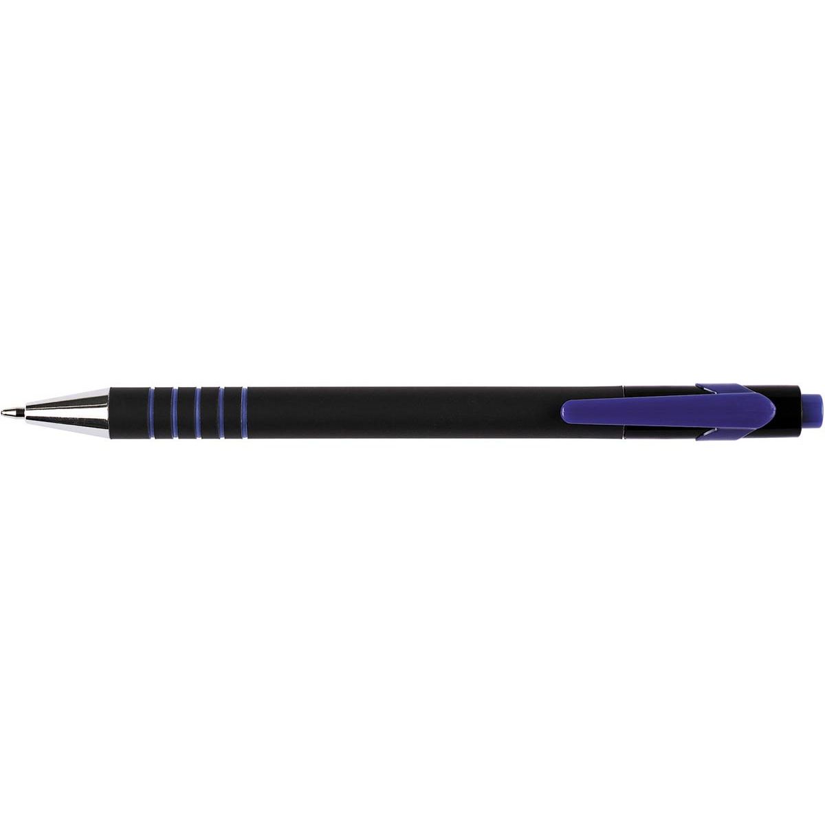 Q-CONNECT - balpen Lambda, 0,7 mm, medium punt, blauw