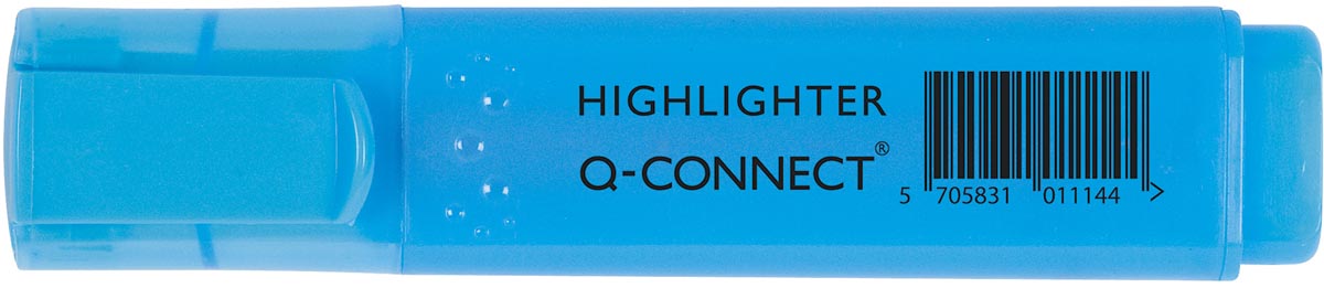 Q-CONNECT - markeerstift, blauw