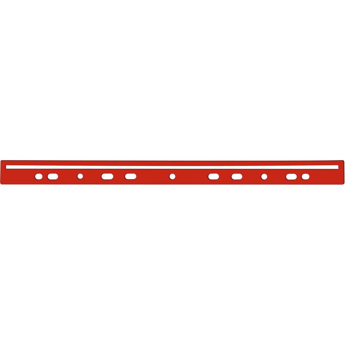 Q-CONNECT - Classeur d'archives Magi-Clips, rouge, boîte de 100 pièces