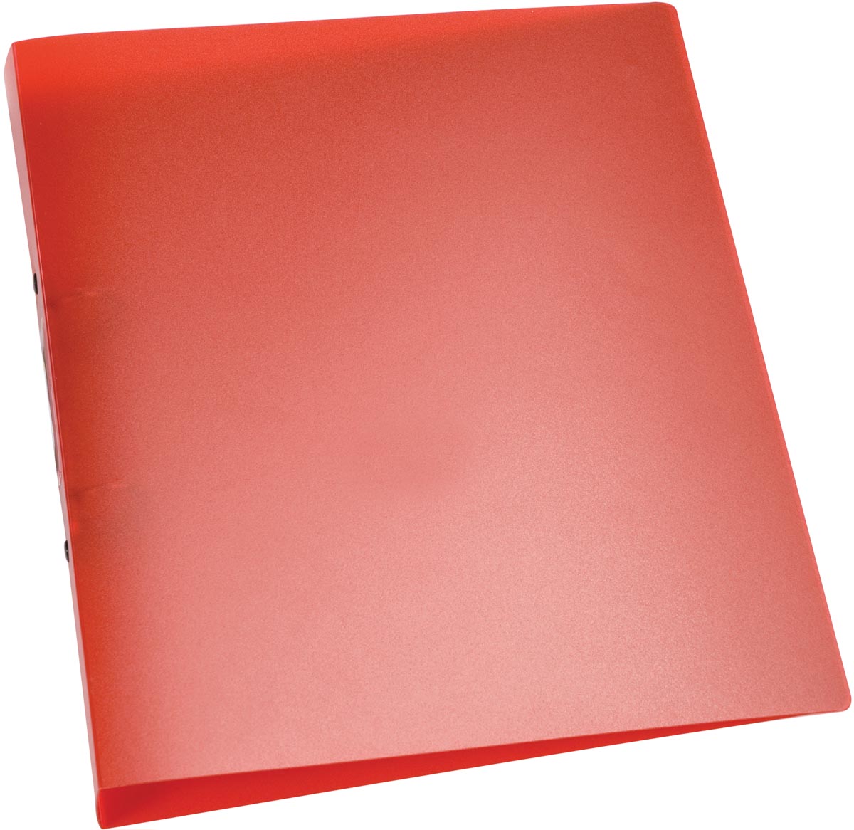 Q-CONNECT - Ringbuch, PP, 2 Ringe, 25 mm, transparent rot