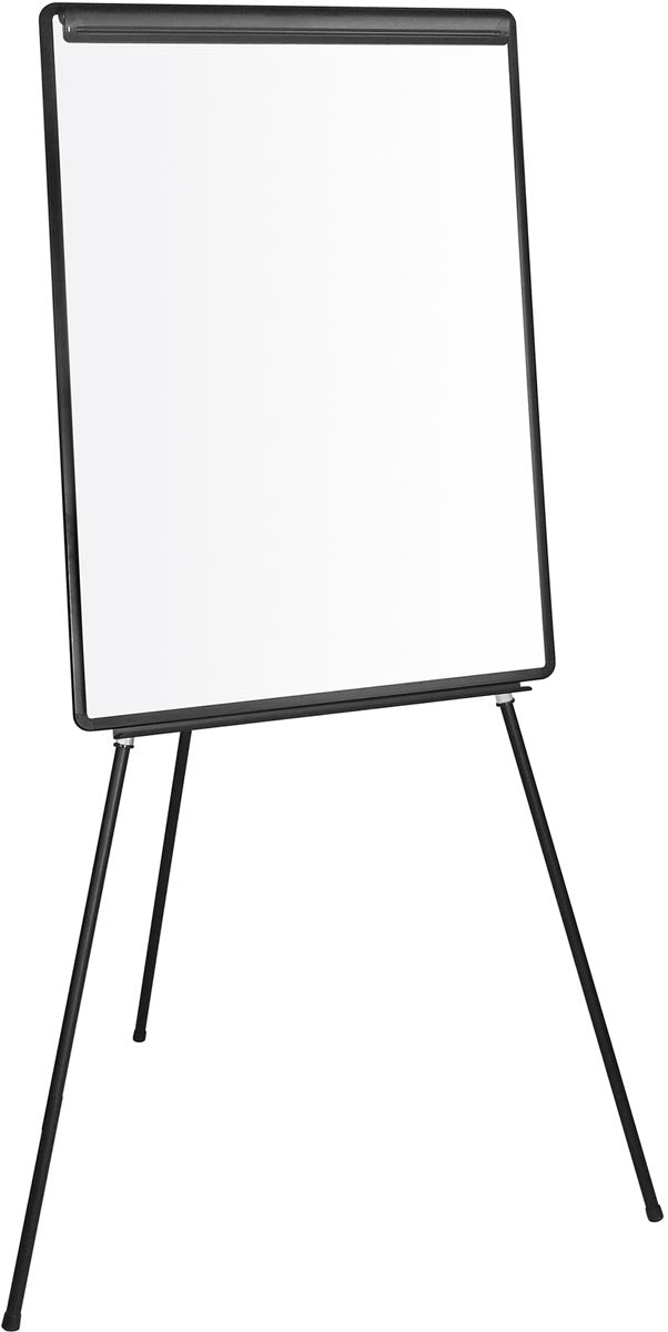 Q-CONNECT - Flipchart, ft 70 x 100 cm, aus Stahl, nicht magnetisch, Stativ