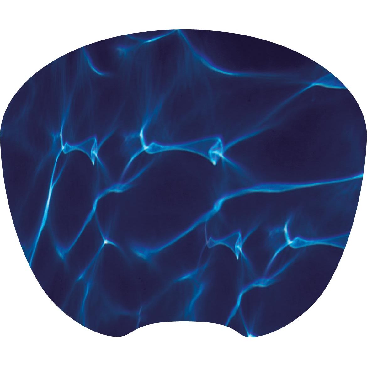 Q-CONNECT – Rutschfestes Schwimmbad-Mauspad blau