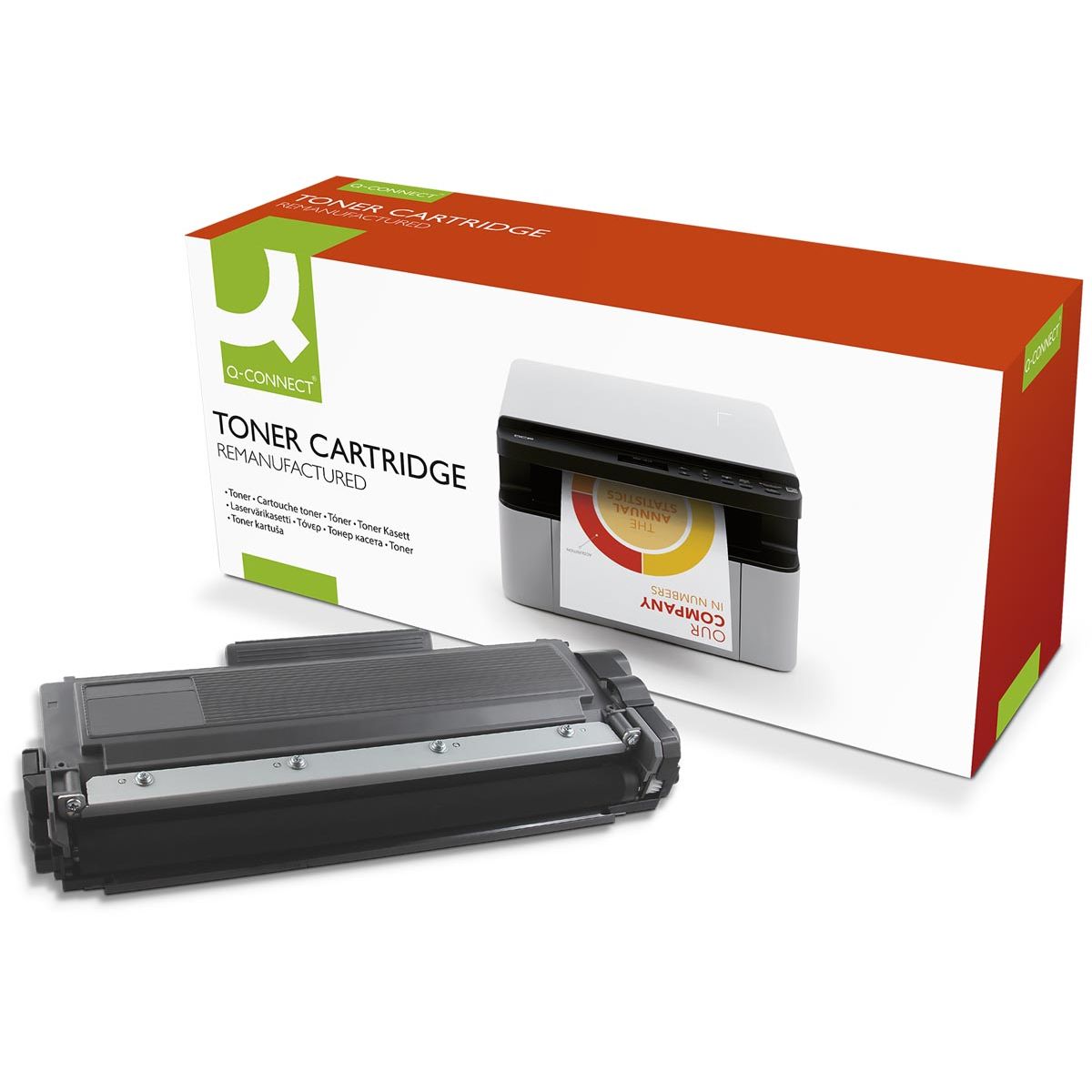 Q-CONNECT - toner zwart 3000 pagina's voor OEM: TN-2420