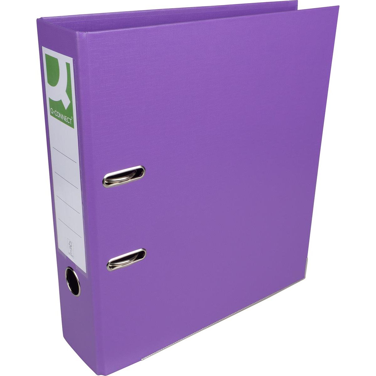 Q-CONNECT - binder, for ft A4, made entirely of PP, spine of 8 cm, violet