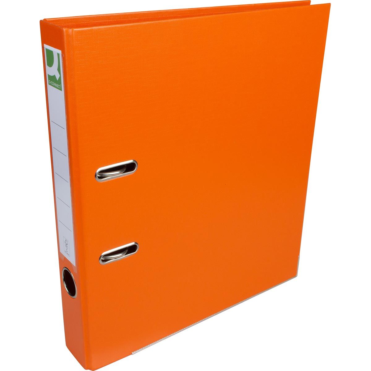 Q-CONNECT - classeur, pour pieds A4, entièrement en PP, dos de 5 cm, orange