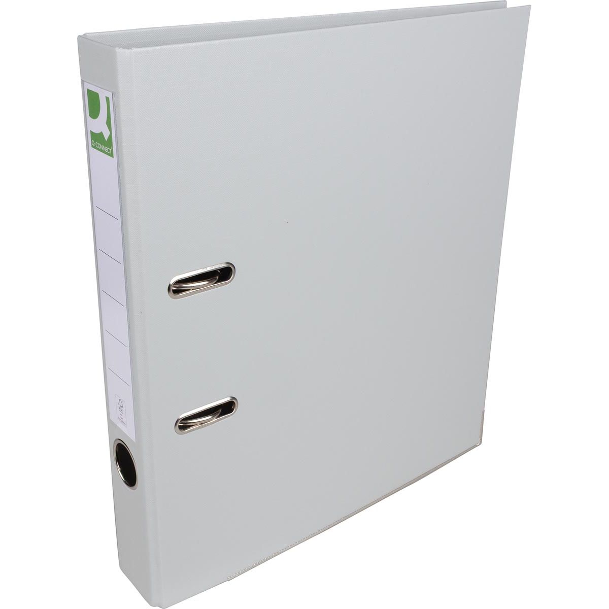 Q-CONNECT - raccoglitore, per ft A4, completamente in PP, dorso da 5 cm, grigio