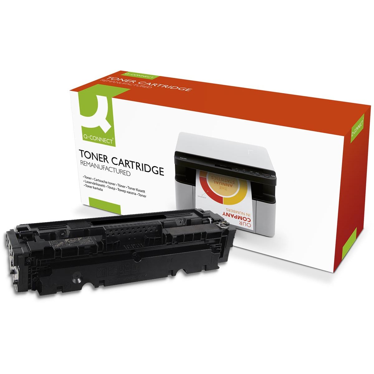 Q-CONNECT - black toner 4000 pages for OEM: CF410X