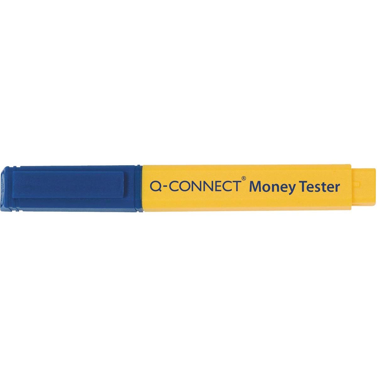 Q-CONNECT - valsgelddetectiepen, op blister