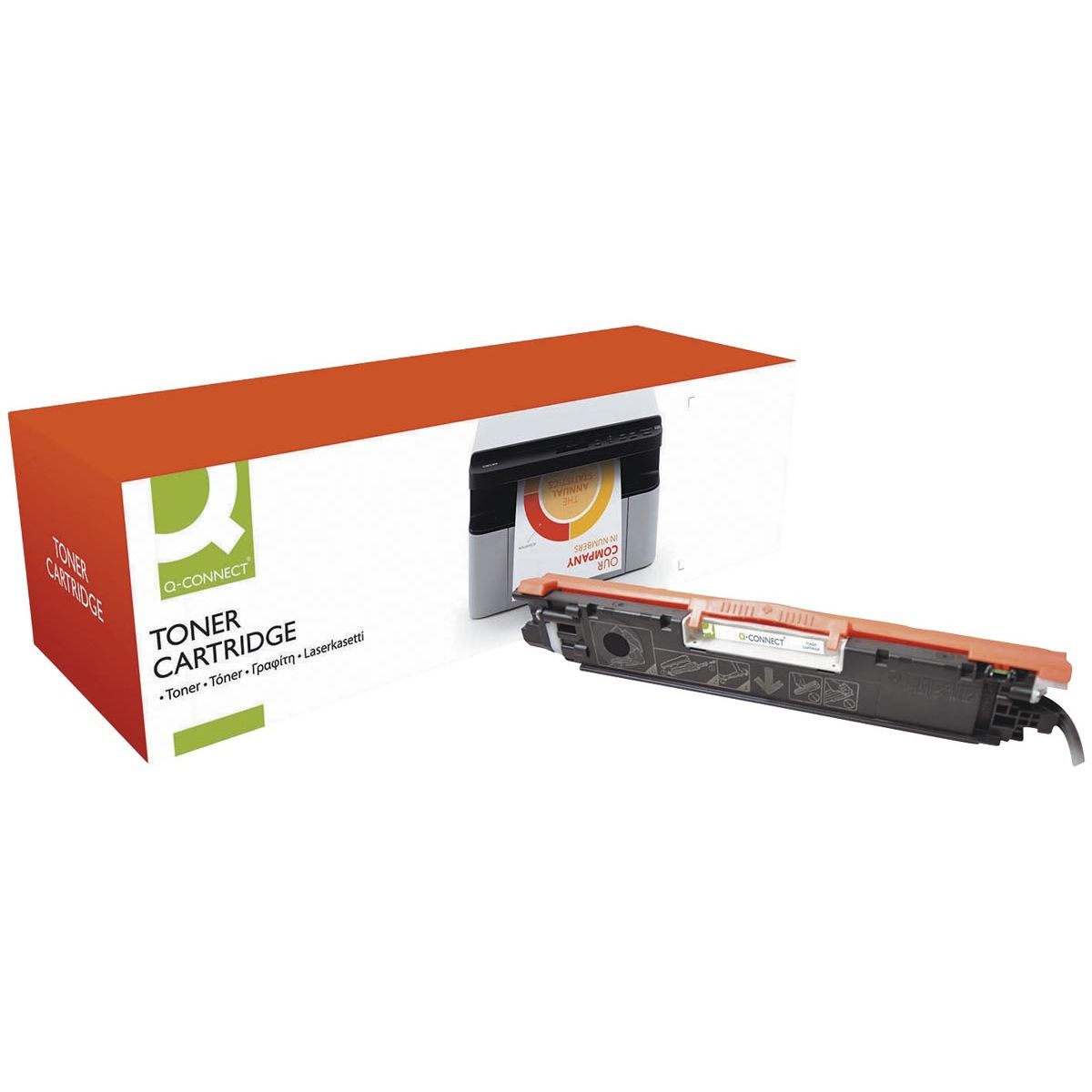 Q-CONNECT - toner zwart 1200 pagina's voor OEM: CE310A