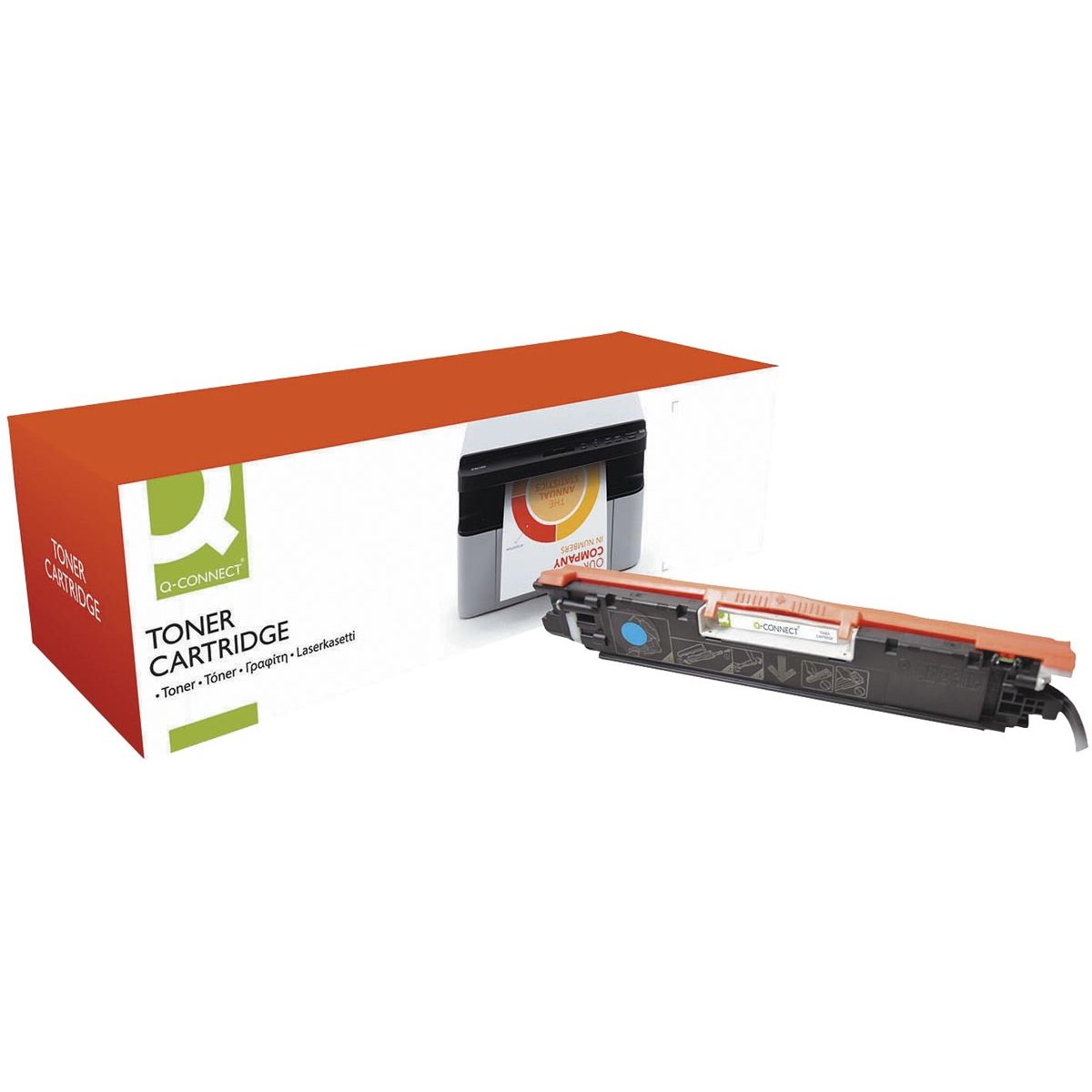 Q-CONNECT - toner cyaan 1000 pagina's voor OEM: CE311A