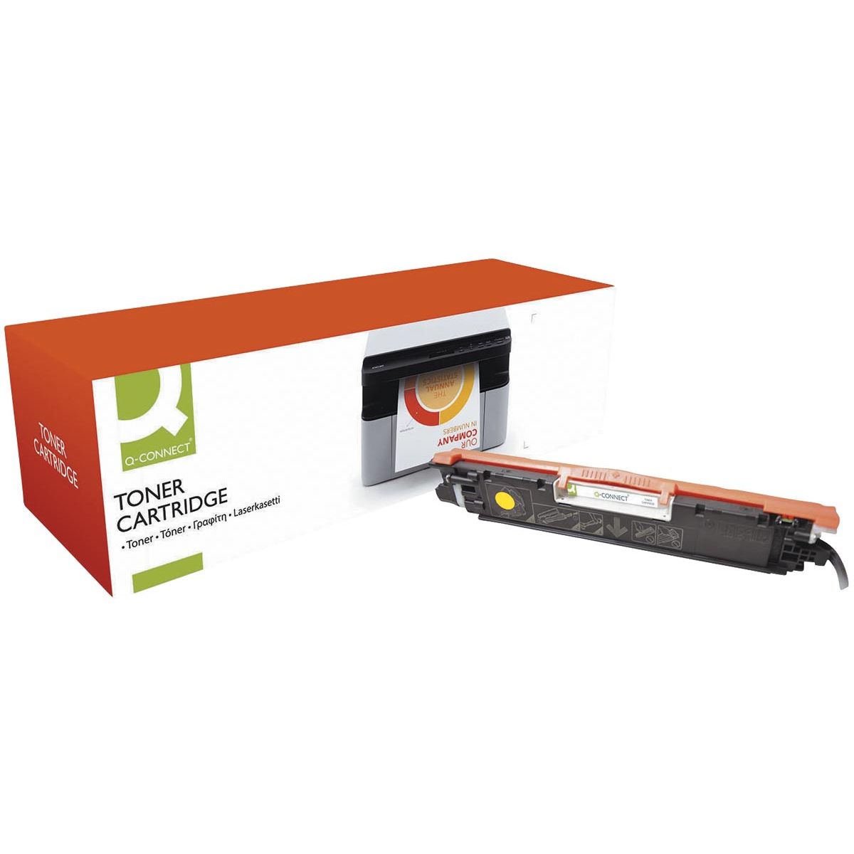 Q-CONNECT - toner giallo 1000 pagine per OEM: CE312A