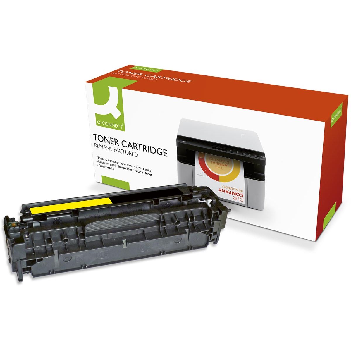 Q-CONNECT - toner geel 2600 pagina's voor OEM: CE412A