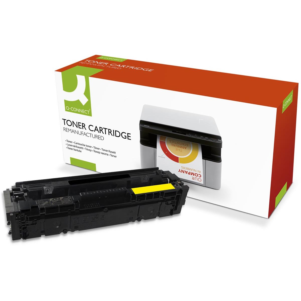 Q-CONNECT - toner geel 2300 pagina's voor OEM: 3025C002