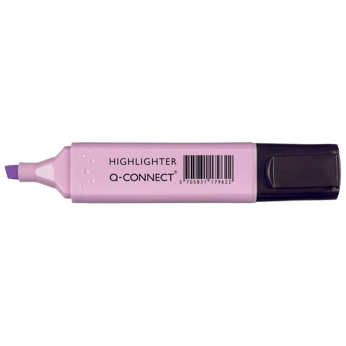 Q-CONNECT - highlighter pastel, violet