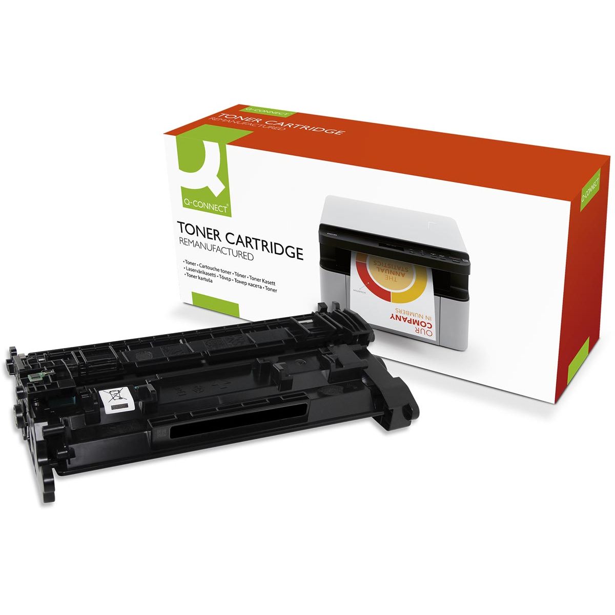 Q-CONNECT - toner zwart 3100 pagina's voor OEM: CF226A