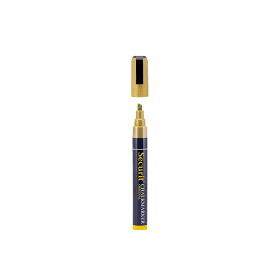 SECURIT - Chalk marker SMA-510 flat point 2-6mm gold