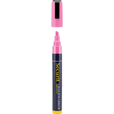 SECURIT - Rotulador de tiza SMA-510 punta plana 2-6mm rosa