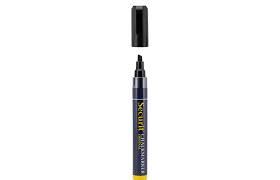 SECURIT - Pennarello a gesso SMA-510 punta piatta 2-6mm nero