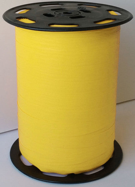 Krullint paperlook 10mm x 250 meter kleur 83 citron