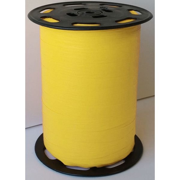 Krullint - paperlook 10mm x 250 meter kleur 83 citron