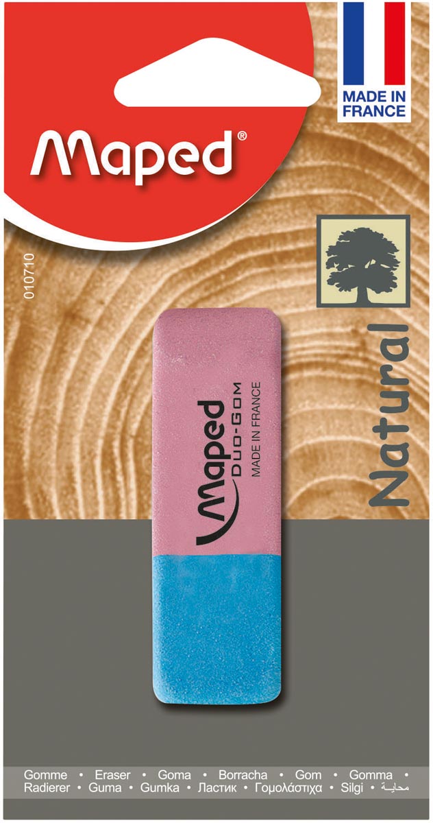 Maped - Gum Duo-Gom, tamaño grande, en blister