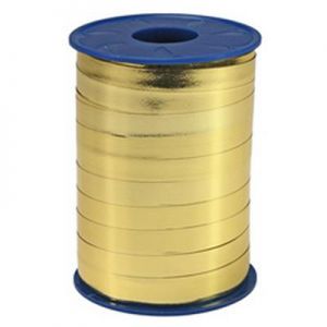 Ruban à friser Métallisé/Miroir 5mm x 400 mètres doré