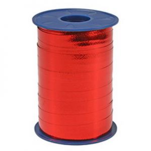 Metallic/Miroir curling ribbon 10mm x 250 yards red 15