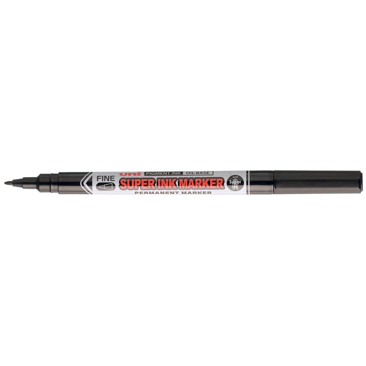 Uni-ball - marqueur permanent Super Ink noir