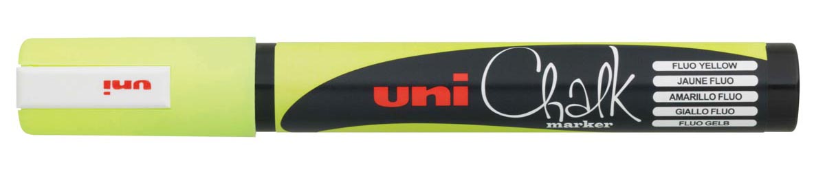 Uni-ball - Chalk marker chalk round 1.8-2.5mm fluoro yellow