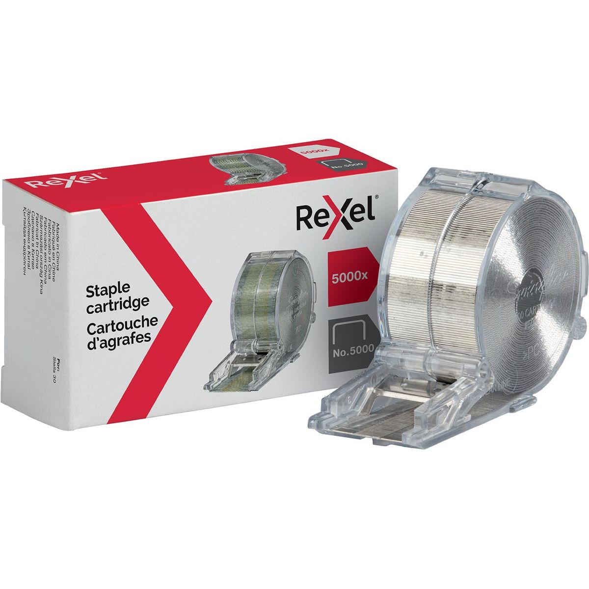 Rexel - Nr.5000 cartridge met nietjes voor Stella 30, 5000 nietjes