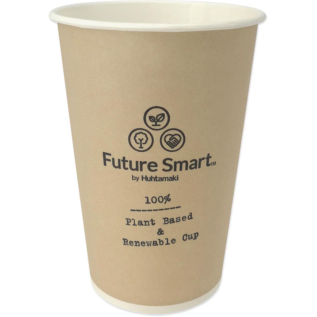 Klika - Drinkbeker Future Smart, uit karton, 180 ml, pak van 100 stuks