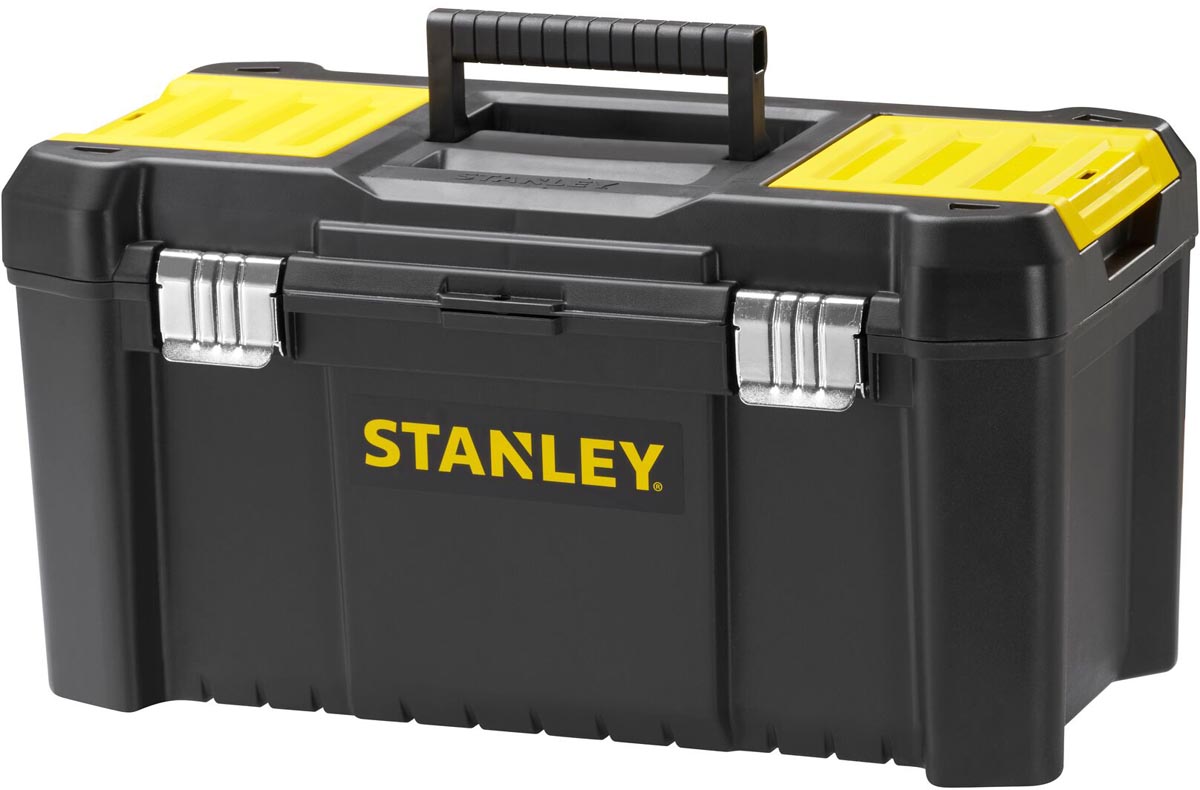 Stanley - tool box Essential M 19 inch, black/yellow